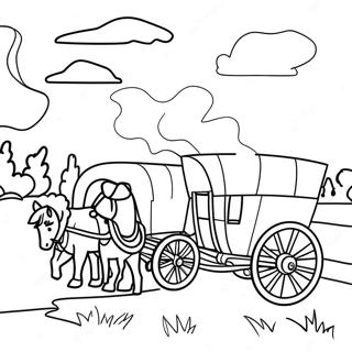 Oregon Trail Coloring Pages