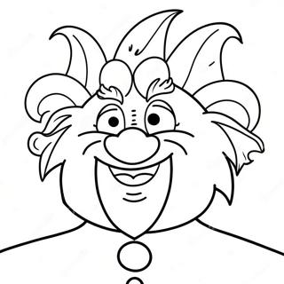 Heat Miser Coloring Page 28483-22980