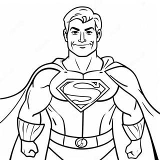 Superhero Dad Coloring Page 28494-22989