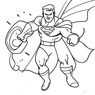 Superhero Dad Coloring Page 28494-22990