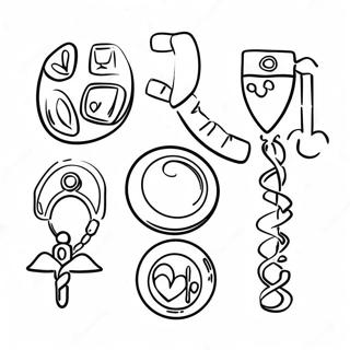 Medical For Adults Coloring Pages