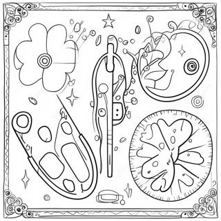 Medical Symbols Coloring Page 28523-23010