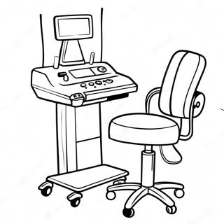 Colorful Medical Equipment Coloring Page 28524-23014