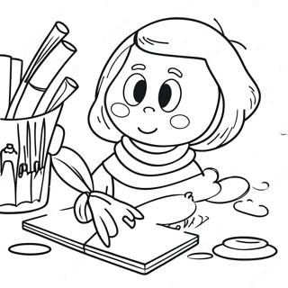 Creative Acts Coloring Page 28544-23031