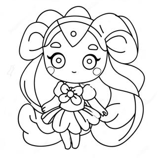 Precure Coloring Page 28563-23042