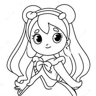 Precure Coloring Page 28563-23043