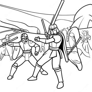 Clone Wars Coloring Pages