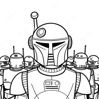 Clone Wars Coloring Pages