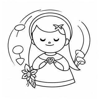 First Communion Coloring Page 28603-23070