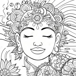 Mindfulness And Relaxation Coloring Page 28614-23086