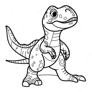 T Rex Coloring Page 2861-2388