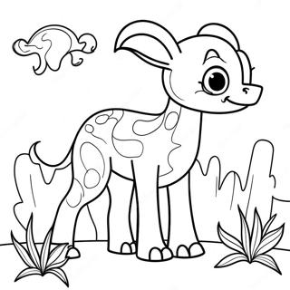 Super Easy Animal Coloring Page 28653-23114