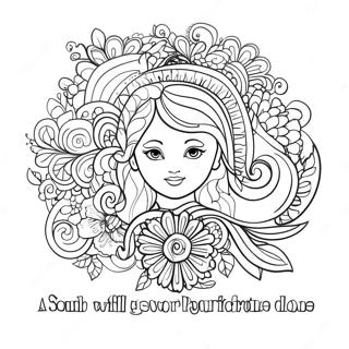 Inspirational Quote Coloring Page 28664-23128