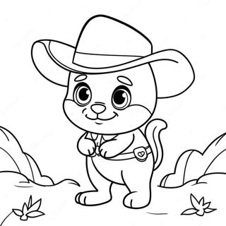 Adventurous Sheriff Callie Coloring Page 28674-23138