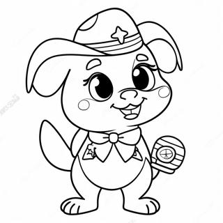 Adventurous Sheriff Callie Coloring Page 28674-23140