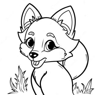 Foxy Coloring Page 28703-23154