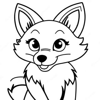 Foxy Coloring Page 28703-23155