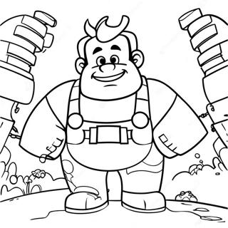 Wreck It Ralph Coloring Page 2871-2399