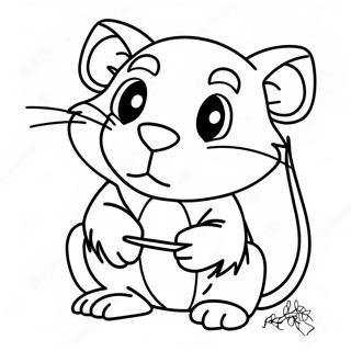 Splinter Coloring Page 28723-23174