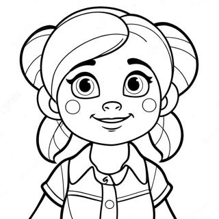 Vanellope Von Schweetz Coloring Page 2872-2394