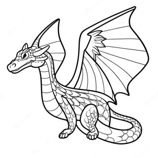 Wings Of Fire Seawing Coloring Pages