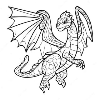 Wings Of Fire Seawing Coloring Page 28753-23194