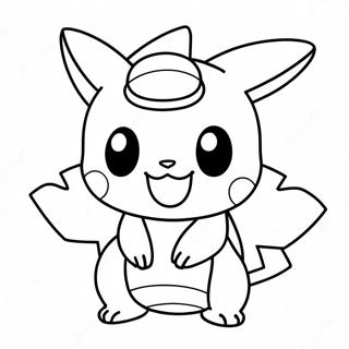 Chibi Pokemon Coloring Pages