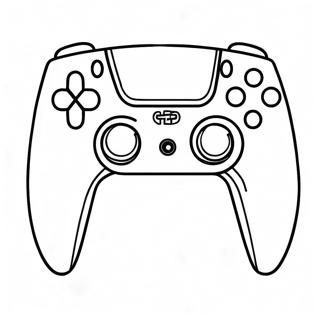 Ps5 Controller Coloring Pages