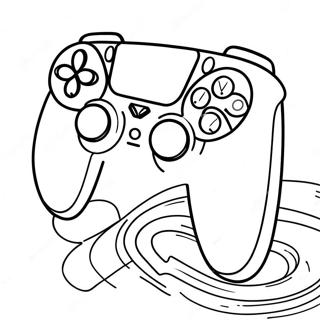 Ps5 Controller Coloring Page 28823-23248