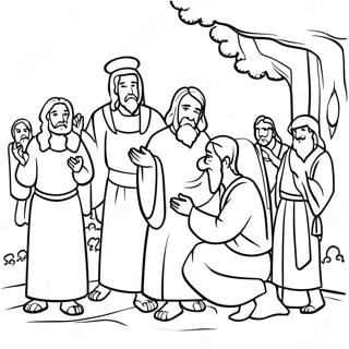 Beautiful Bible Stories Coloring Page 2882-2406