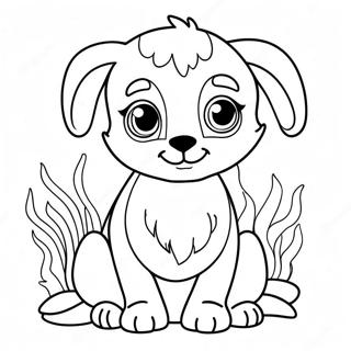 Personalized Animal Coloring Page 28854-23277