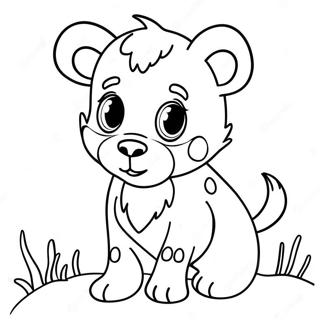 Personalized Animal Coloring Page 28854-23279