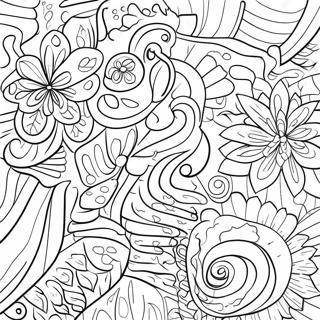 Satin And Chenille Textures Coloring Page 28873-23290