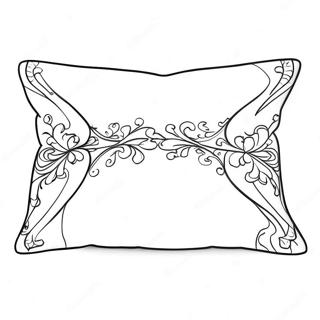 Soft Satin Pillow Coloring Page 28874-23303