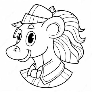 Colts Coloring Pages