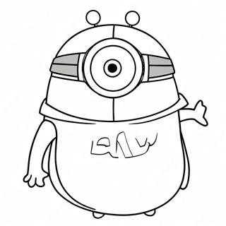 Despicable Me Coloring Page 28903-23312