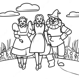 Wizard Of Oz Coloring Pages