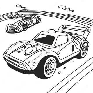 Rc Car Racing On A Track Coloring Page 28923-23331