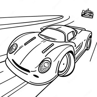 Rc Car Racing On A Track Coloring Page 28923-23332