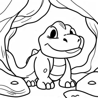 Onix In A Rocky Cave Coloring Page 28954-23359