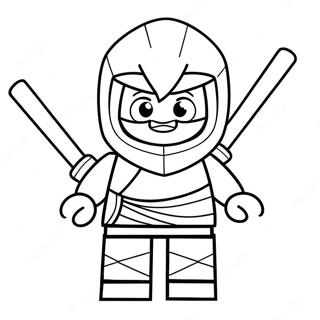 Nya Ninjago Coloring Pages