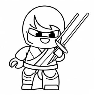 Nya Ninjago Coloring Page 28973-23366