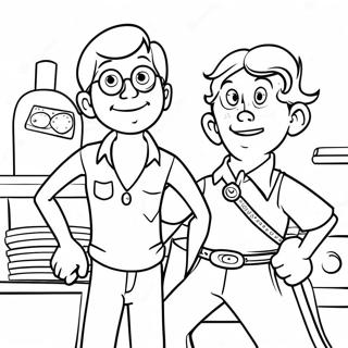 Adventures In Odyssey Coloring Page 28993-23392