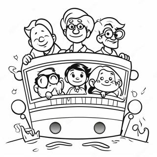 Exciting Adventures In Odyssey Characters Coloring Page 28994-23387