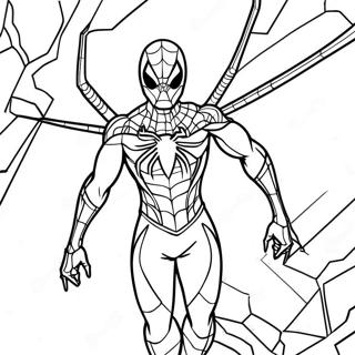 Iron Spider Coloring Pages