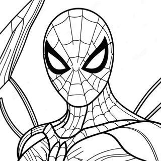 Iron Spider Coloring Page 29033-23418