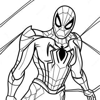 Iron Spider Coloring Page 29033-23419