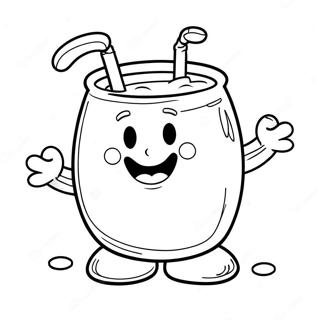 Kool Aid Man Coloring Pages