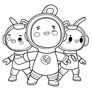 Team Umizoomi Coloring Pages