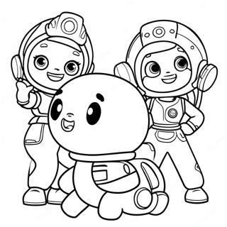 Team Umizoomi Coloring Page 29163-23524